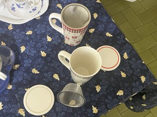 Lotto Tazze Porcellana: Caffè, Colazione, Tisane