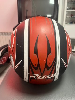 Casco de moto Rush talla S