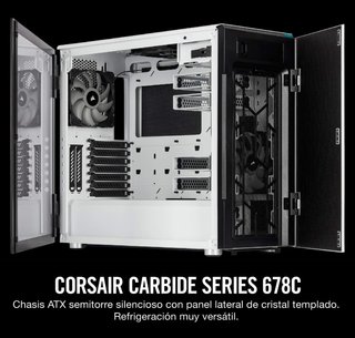 Corsair Carbide 678C ATX Vidrio Templado