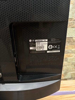 TV/Monitor LED LG 22” 22MA33D-PZ