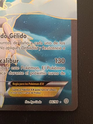 Kyurem EX FA 86/98 XY Antiguos Orígenes