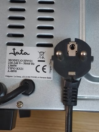 Horno eléctrico JATA 21 litros en caja mod HN921