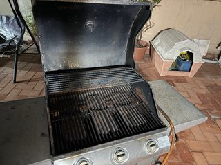Barbacoa Grillstar 3 parrillas