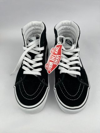 Scarpe Vans Sk8-Hi nere suola alta 36.5