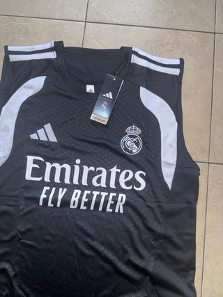 Conjunto Adidas Real Madrid Negro Gris