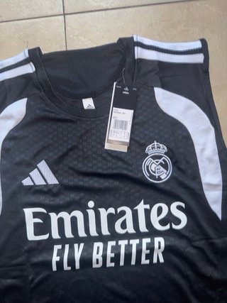 Conjunto Adidas Real Madrid Negro Gris
