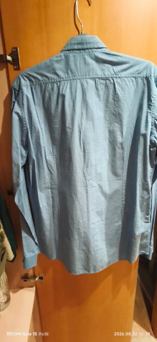 Camisa Zara Man Azul