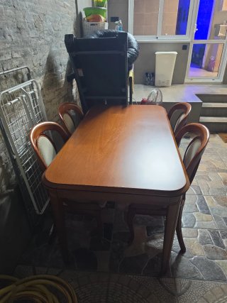 Comedor extensible 4 sillas