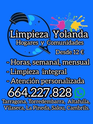 Limpieza del hogar