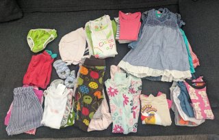 Lote Ropa Bebé Niña 3-6 Meses