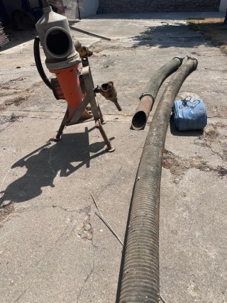 Bomba de riego para tractor