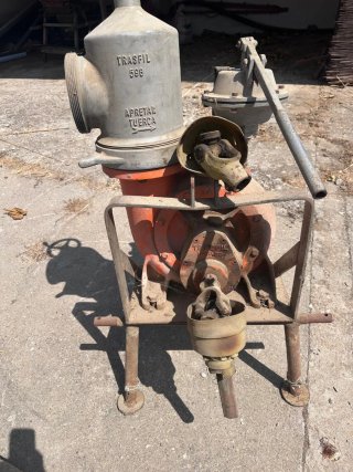 Bomba de riego para tractor