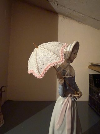 Figura Lladró Dama con Sombrilla