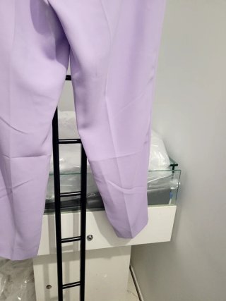 Pantalones lila de vestir
