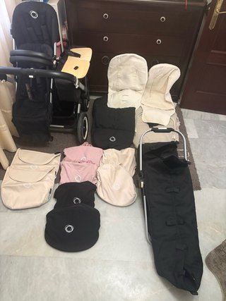 Bugaboo Donkey 2 Gemelar Completo + Extras