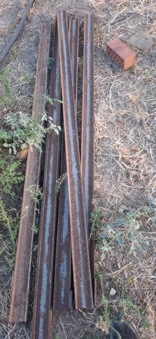 Vigas de hierro Ipn 80