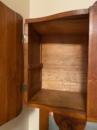 Mueble antiguo madera y mármol. Negociable.