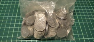 Lote 160 monedas de 1 PTA años 86 al 89