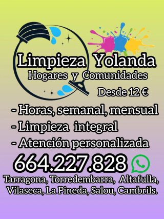 Limpieza profesional del hogar y comunidades.