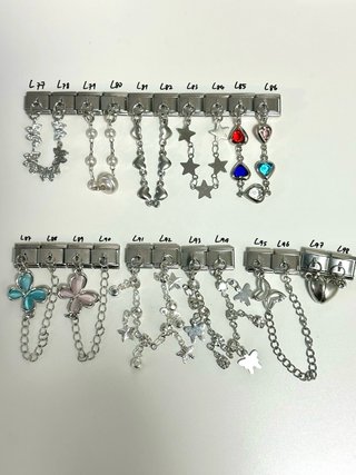 Diapositivas italianas para pulsera, dijes colgant