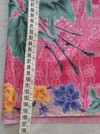 Tessuto Batik Malese Floreale