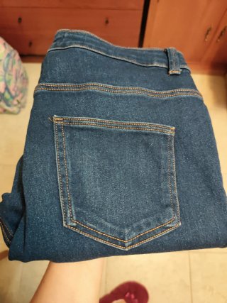 Vaqueros Azules Talla M elástico