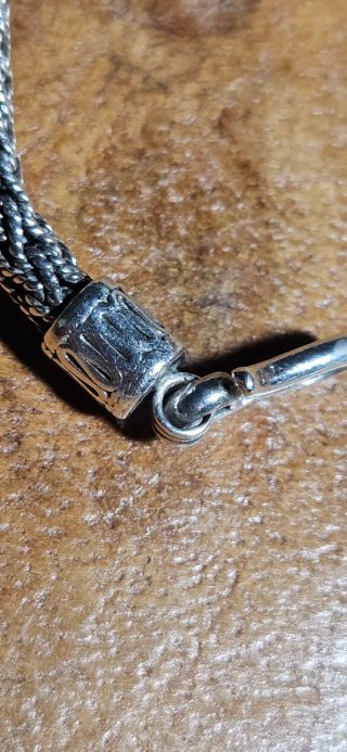 Bracciale snake in argento