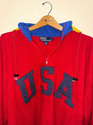 Superman Fleece 90s USA Vintage Polo Ralph Lauren