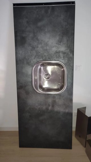 Encimera de cocina con fregadero