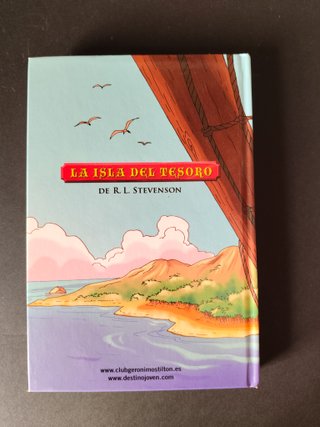 Libro La isla del tesoro. Jeronimo Stilton