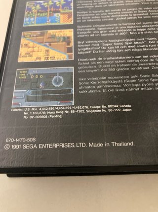 Sonic the Hedgehog Sega Mega Drive