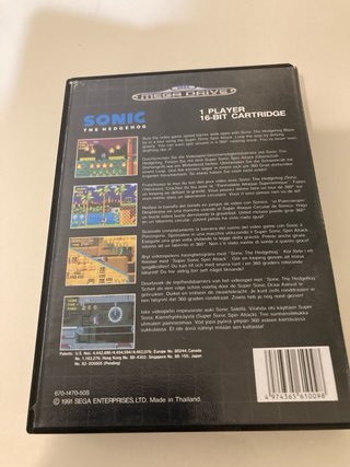 Sonic the Hedgehog Sega Mega Drive