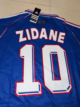 Camiseta Francia Zidane #10