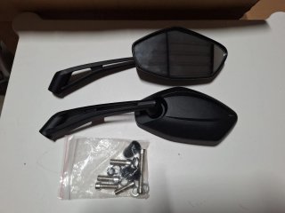 Espejos Moto Universales Negros