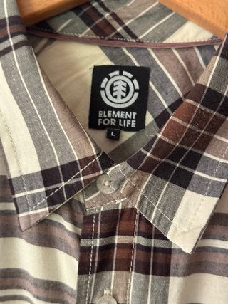 Camisa Element cuadros L