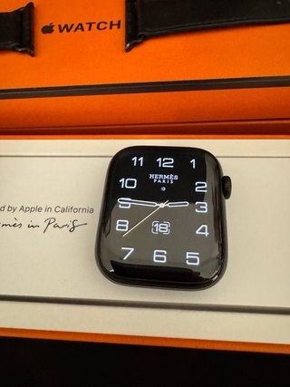 Apple Watch Hermès Serie 7 45mm Nero