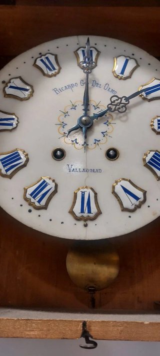 Reloj de Pared Antiguo Mecánico