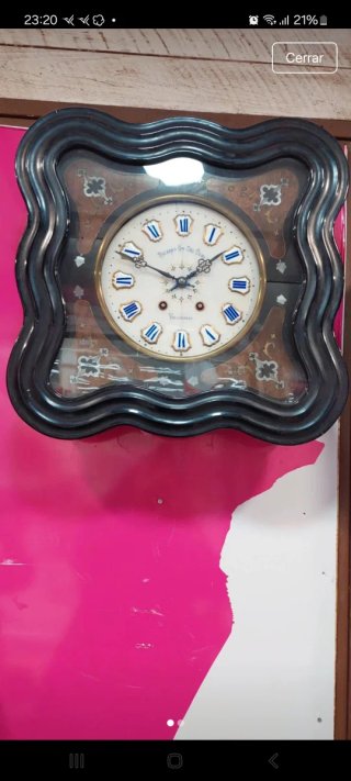 Reloj de Pared Antiguo Mecánico