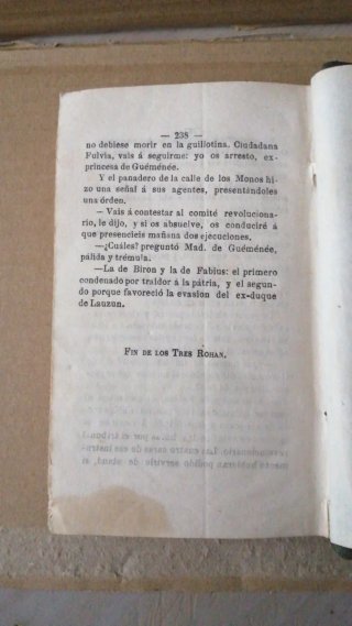 Libro LOS TRES ROHAN 1863 Sevilla COMPLETA