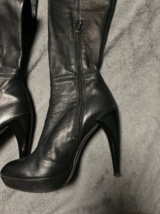 Botas altas de piel edición  edición limitada Dom.