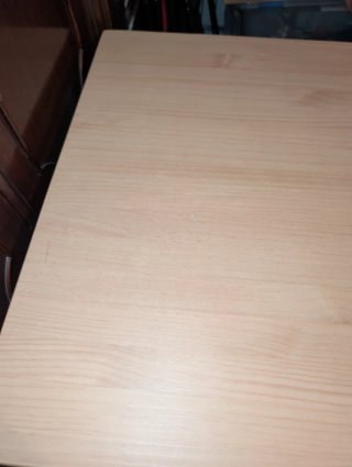 Mesa Abatible IKEA PINNTORP Madera Blanca