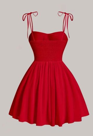Vestido rojo talla L