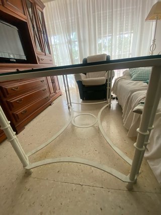 Mesa centro forja 135x90cm