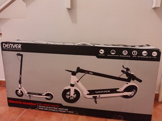 Patinete Eléctrico Denver SEL-85350 Blanco Nuevo