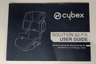 Silla coche CYBEX Solution X2 Fix Grupo 2/3