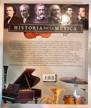 Lote 2 libros Historia de la Música y Diccionario