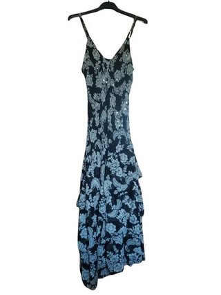 Vestido fiesta estampado floral + regalo