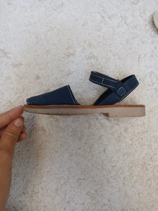 Menorquinas azul marino talla 27