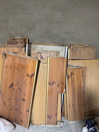 Estanterías de madera