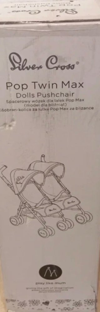 Carrito Gemelar para Muñecas